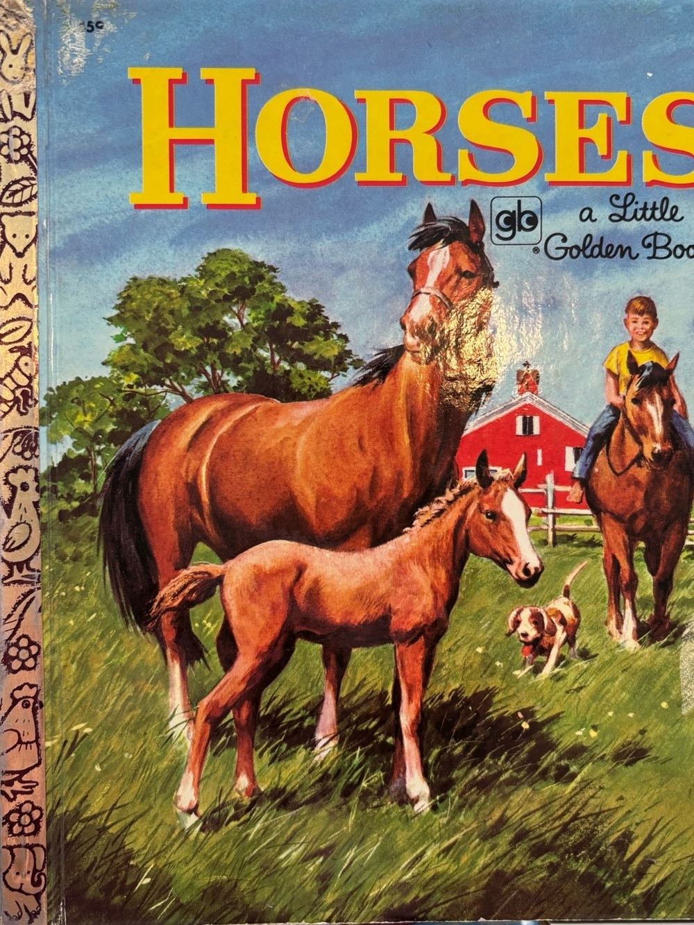 Little Golden Book| Vintage 1972 ‘Horses’ Classic Children’s Book Collectible